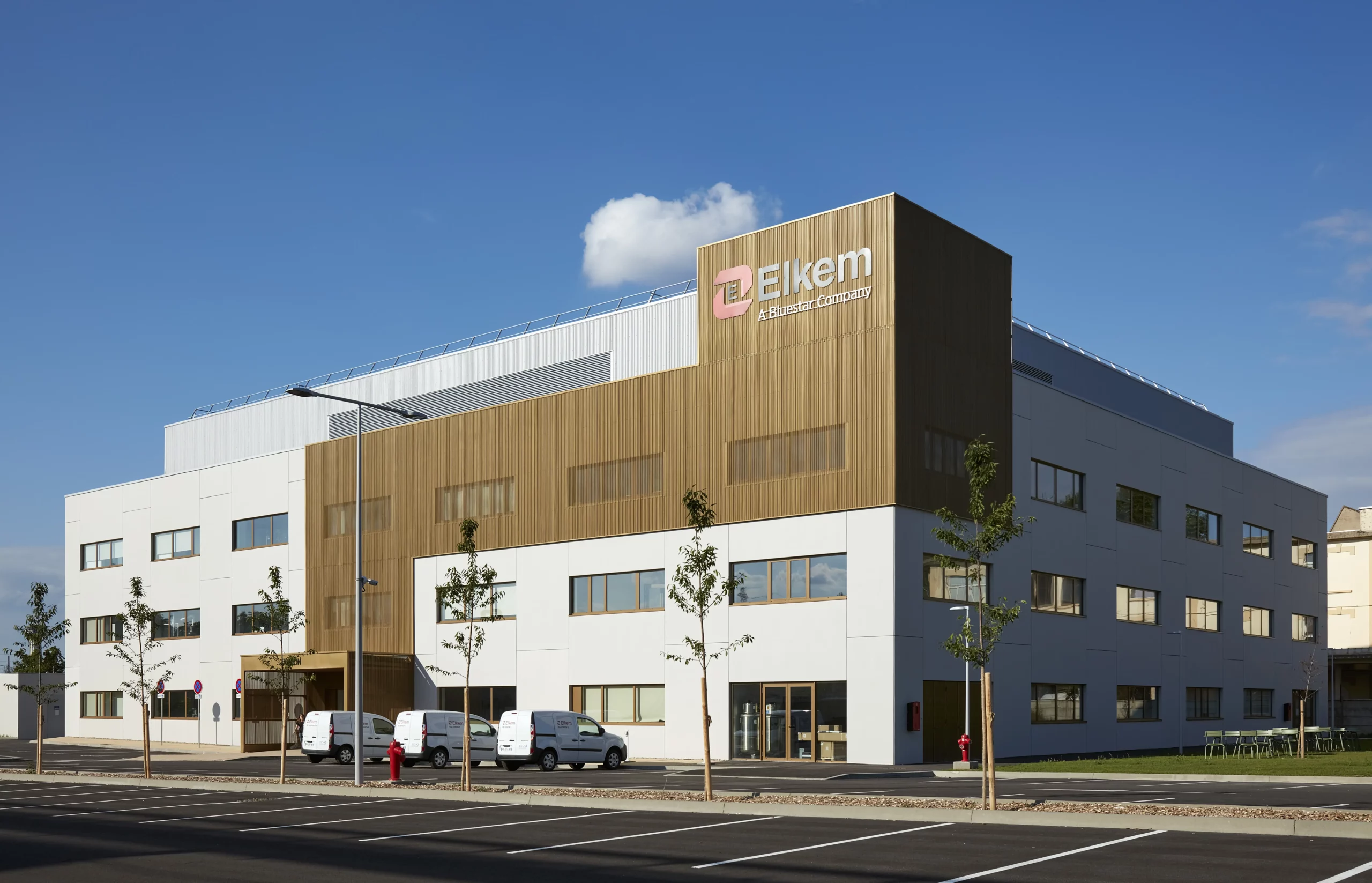 Bâtiment R&D Elkem Silicones à Saint-Fons