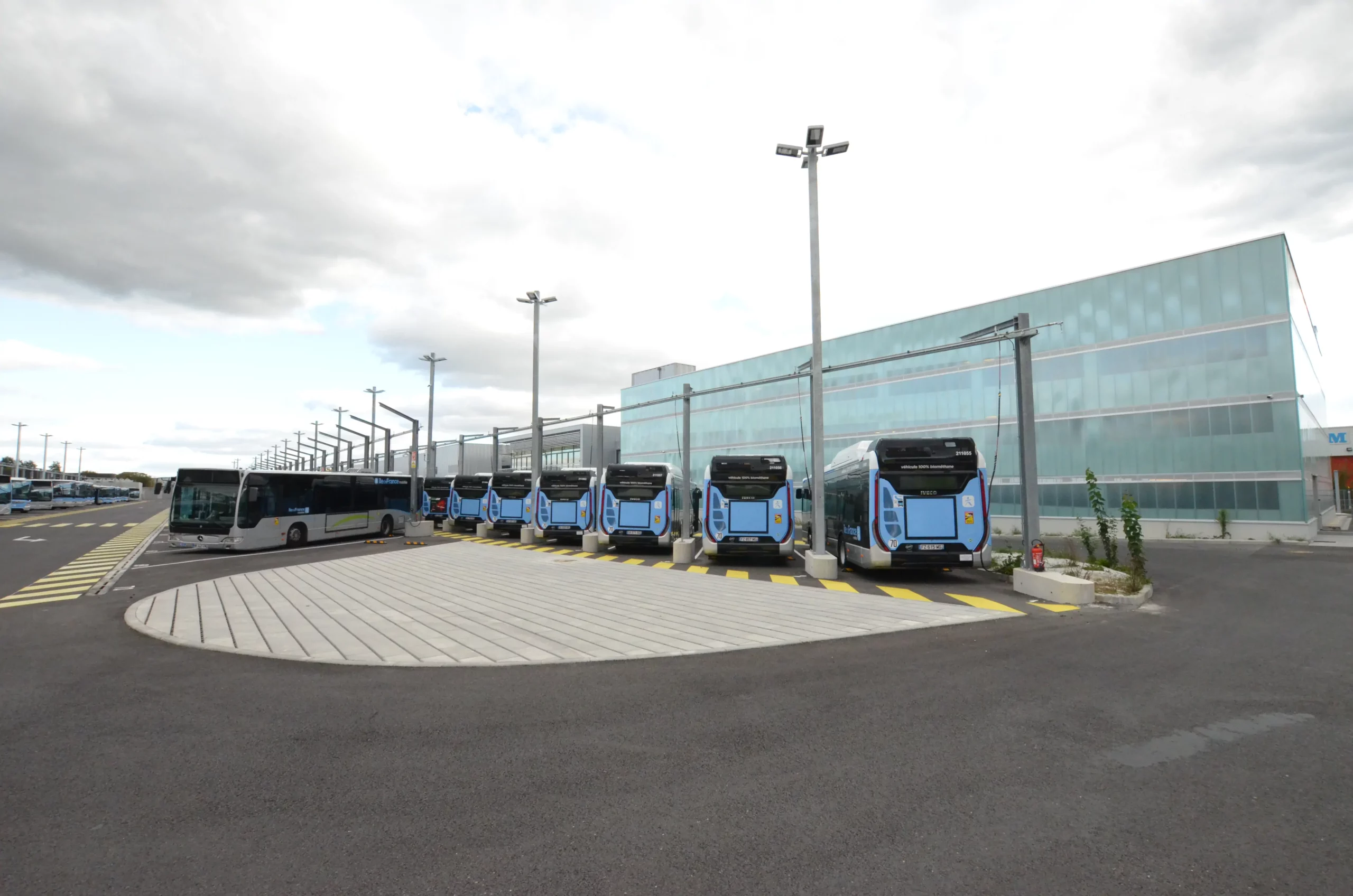 Dépôt Bus à Vaux-le-Pénil 1