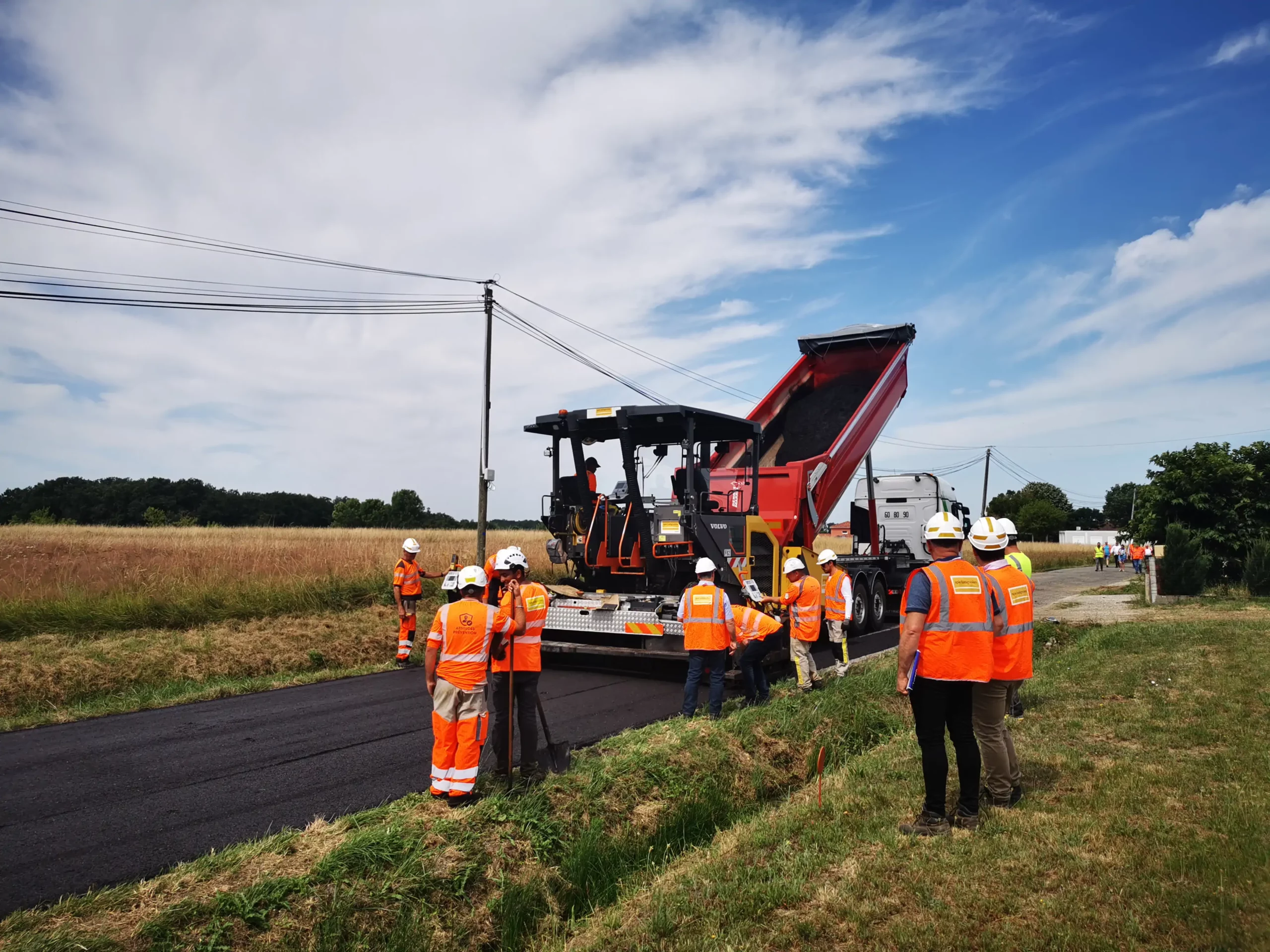 Rénovation de la RD50 en AGRECO+ à Fabas2