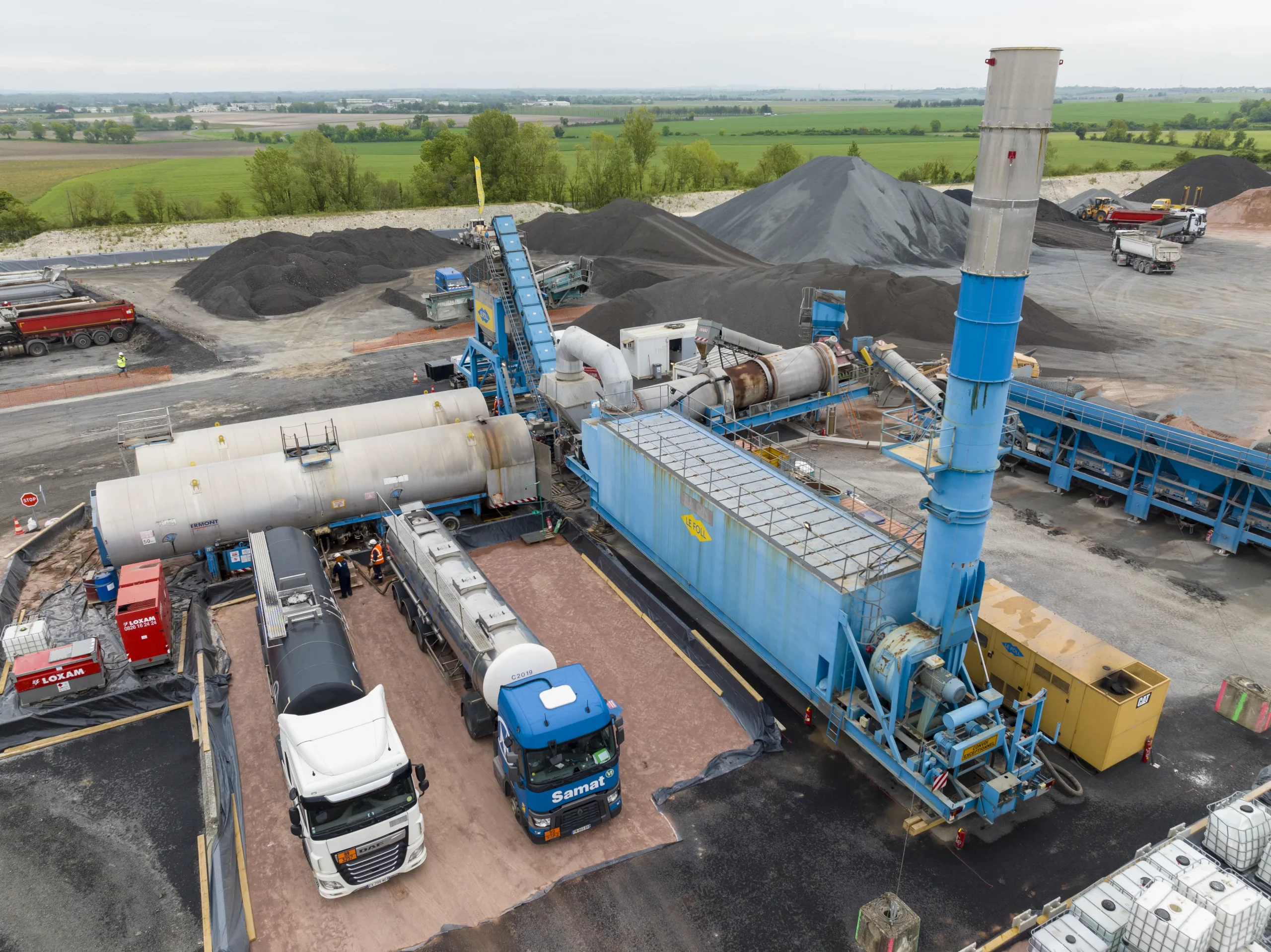 Spie batignolles Le Foll TP entretien chaussées A10