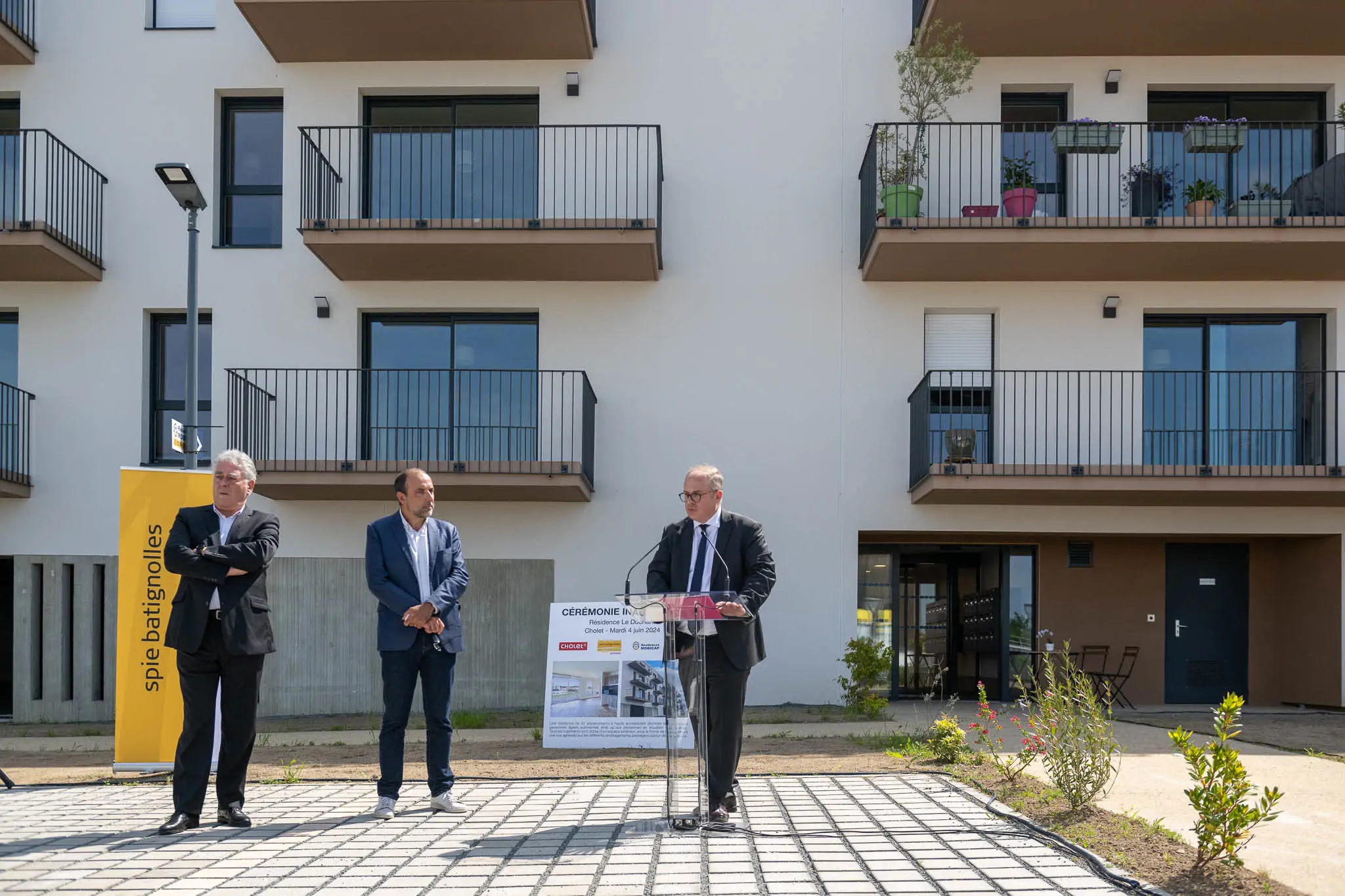 Spie batignolles inauguration val de moine