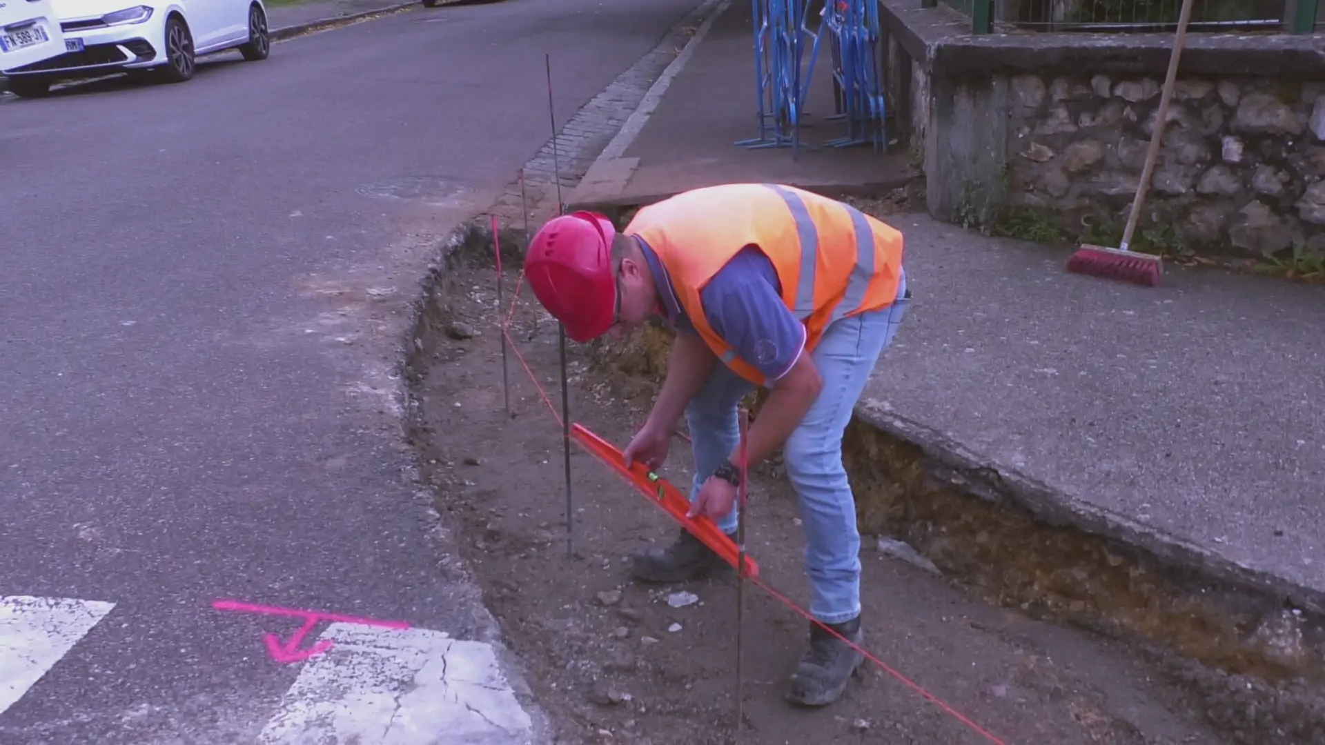 Spie batignolles Le Foll TP Quai Félix Faure