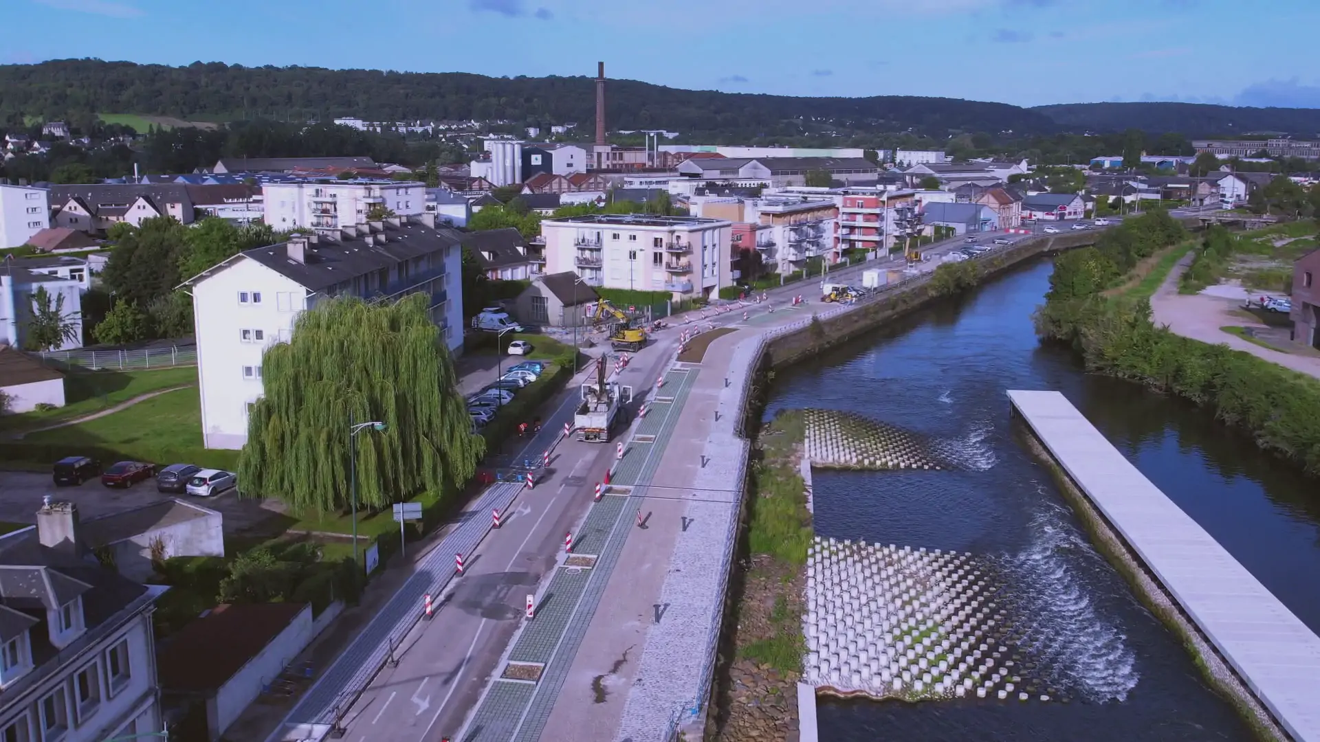 Spie batignolles Le Foll TP quai Félix Faure