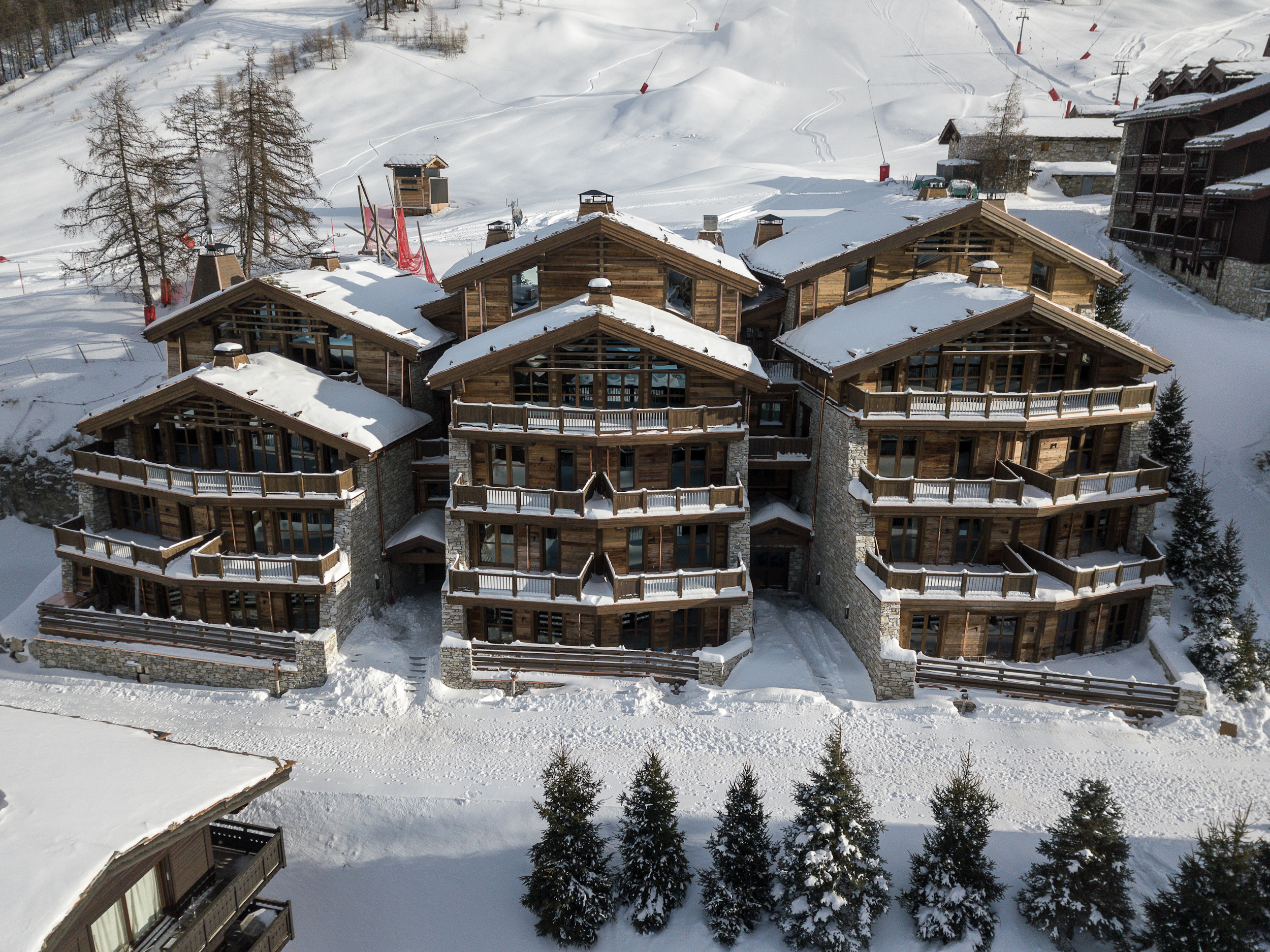Chalets à Val d'Isère