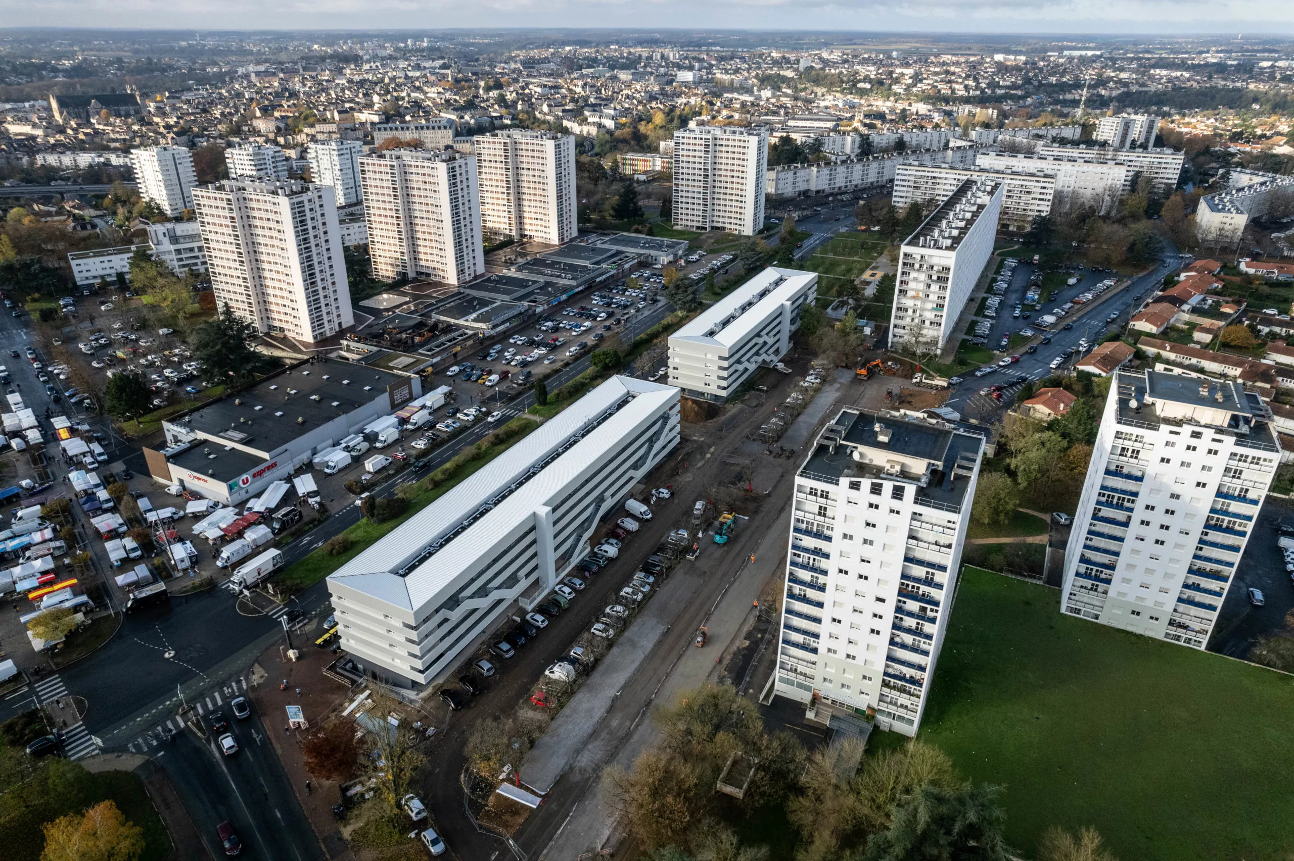 Réhabilitation de la résidence Schuman à Poitiers
