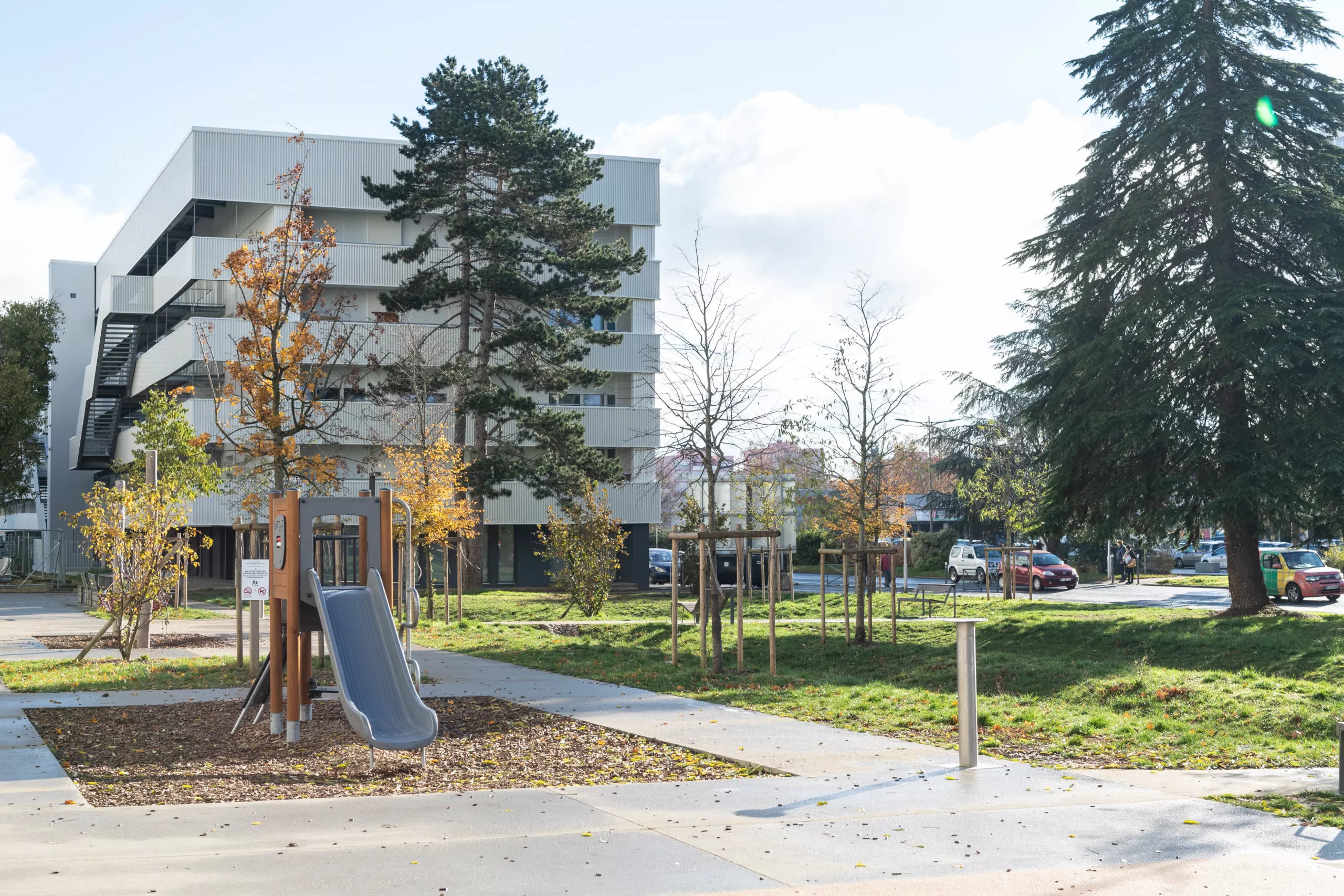 Réhabilitation de la résidence Schuman à Poitiers