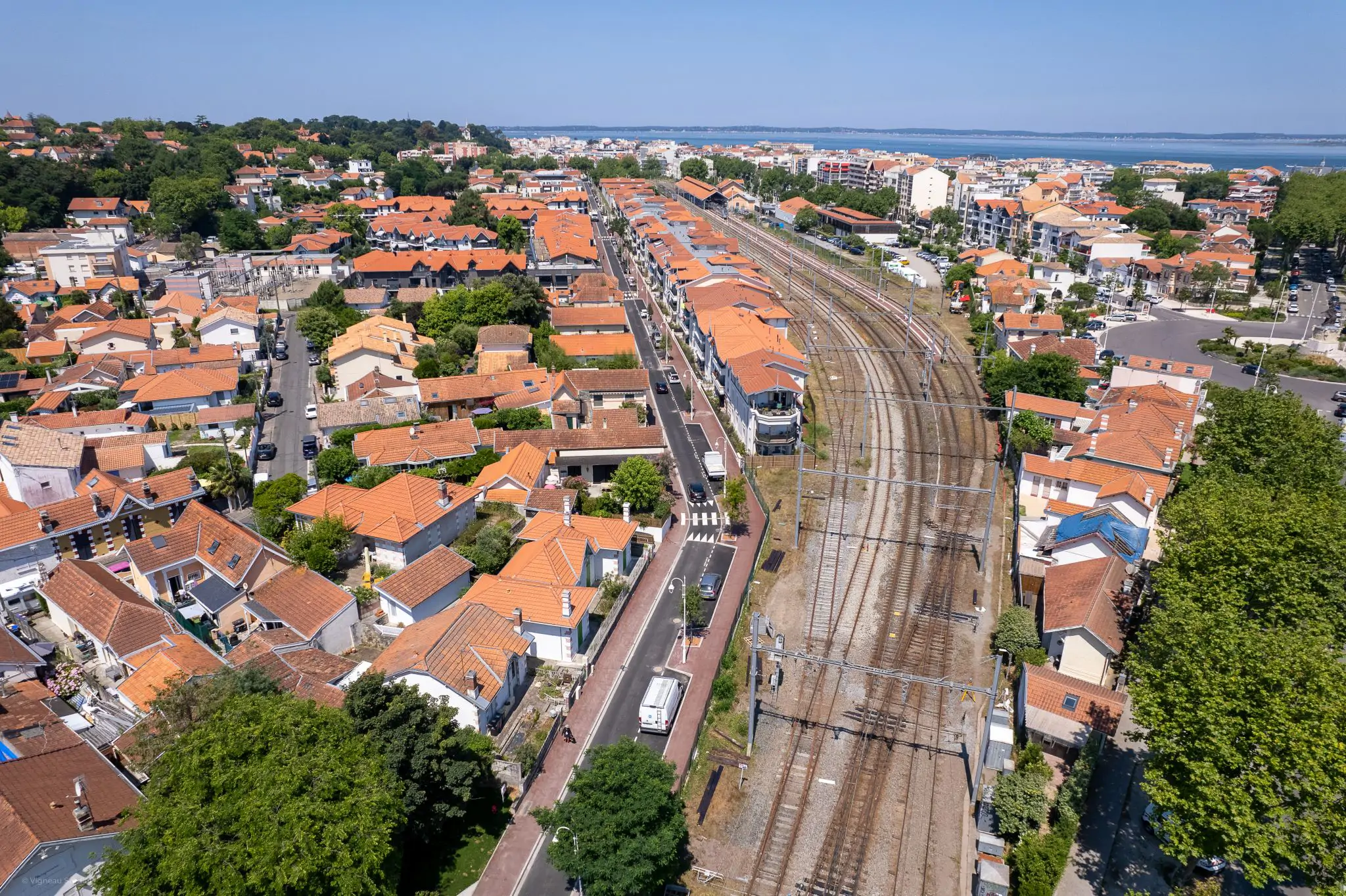 Réalisation de la Rue Méran à Arcachon